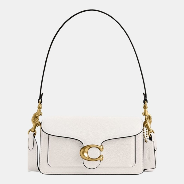 Coach Tabby Shoulder Bag 20 - Brass/Chalk