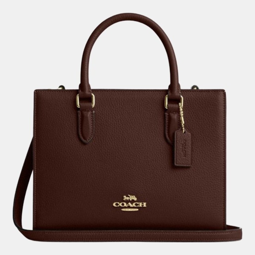 Coach Maggie Small Tote Bag - Gold/Maple