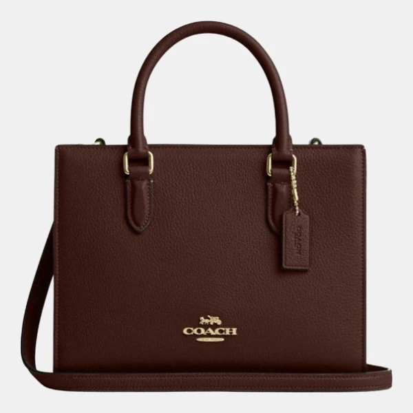 Coach Maggie Small Tote Bag - Gold/Maple