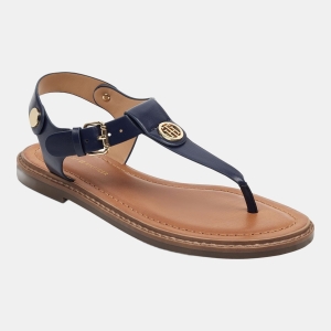 Tommy Hilfiger Women's Bennia Flat Thong Sandals - Dark Blue