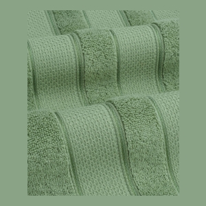 Salem Premium 100% Turkish Cotton 6 Piece Bath Towel Set - Sage Green - Image 4