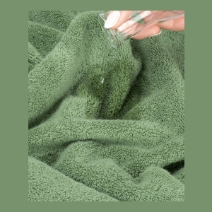 Salem Premium 100% Turkish Cotton 6 Piece Bath Towel Set - Sage Green - Image 6