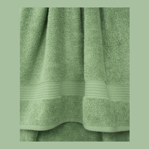 Bekos Premium 100% Turkish Cotton 4-Piece Bath Towel Set - Sage Green - Image 4