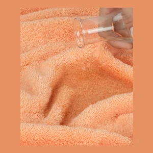 Edison Luxury 100% Turkish Cotton 4-Piece Hand Towel Set - Malibu Peach - Image 5