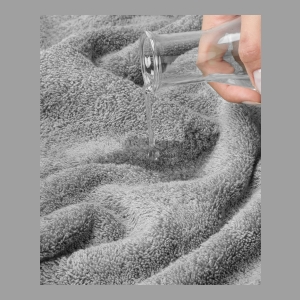 Edison Luxury 100% Turkish Cotton 4-Piece Hand Towel Set - Rockridge Gray - Image 5