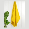 Bekos Premium 100% Turkish Cotton 4-Piece Bath Towel Set - Yellow - Image 3