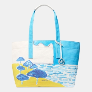 MICHAEL Michael Kors Michael Kors X Christina Zimpel Large Cotton Canvas Tote Bag