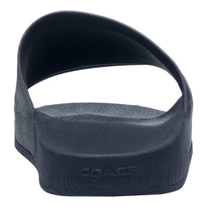 Coach Men's Signature Coated Canvas Pool Slide - Denim - Image 3