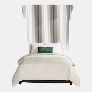 Lacoste Tiebreak Cotton 2-Pc. Duvet Cover Set, Twin - White