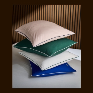 Lacoste Tiebreak Cotton 3-Pc. Duvet Cover Set, Full/Queen - Pink - Image 11