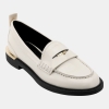 DKNY Women's Raeya Moc Toe Penny Loafers - Coconut