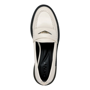 DKNY Women's Raeya Moc Toe Penny Loafers - Coconut - Image 5