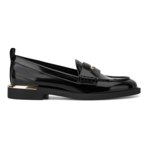 DKNY Women's Raeya Moc Toe Penny Loafers - Black - Image 3