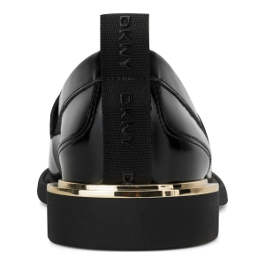 DKNY Women's Raeya Moc Toe Penny Loafers - Black - Image 4