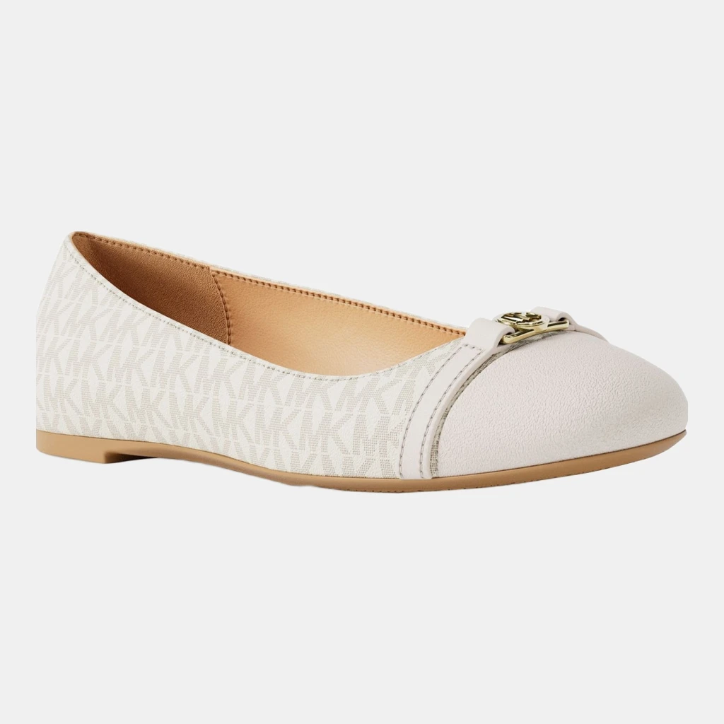 Michael Kors Women's Mandy Ballet Flats - Vanilla/Light Cream