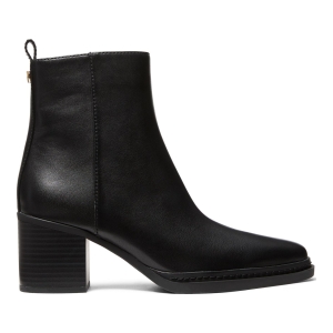 Michael Kors Women's Lex Block Heel Booties - Black Leather - Image 3