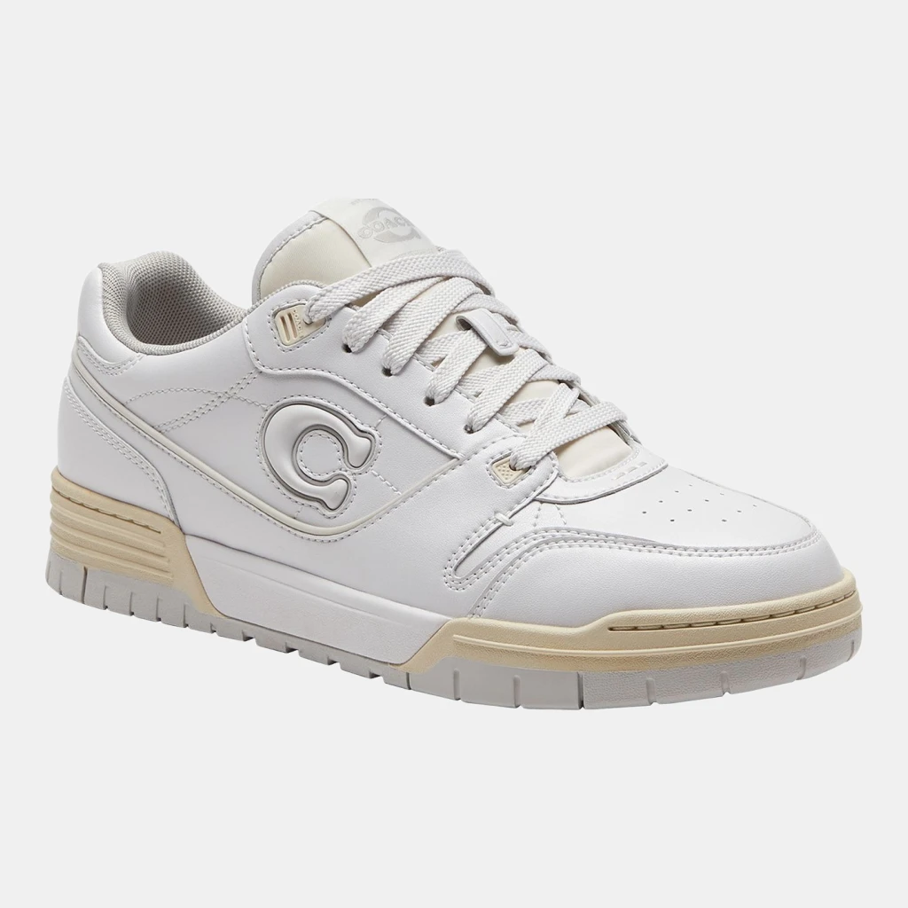 Coach Women's Soho Lace-Up Sneakers - Optic White