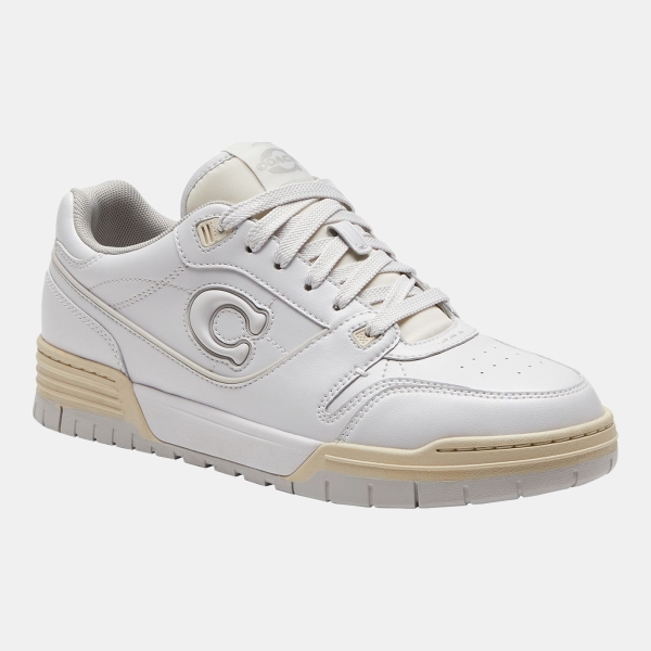 Coach Women's Soho Lace-Up Sneakers - Optic White