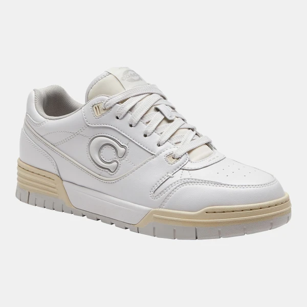 Coach Women's Soho Lace-Up Sneakers - Optic White