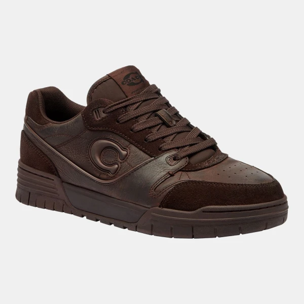 Coach Women's Soho Round Toe Sneakers - Maple