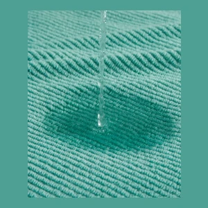 Diagonal Ribbed Cotton 4-Pc. Bath Towel Set - Turquoise - Image 8