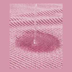 Diagonal Ribbed Cotton 4-Pc. Bath Towel Set - Pink - Image 8
