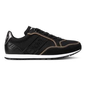 DKNY Women's Falina Lace-Up Sneakers - Black - Image 3