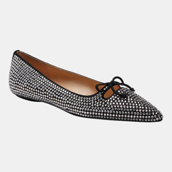 Coach Women's Slip-On Flat with Crystals