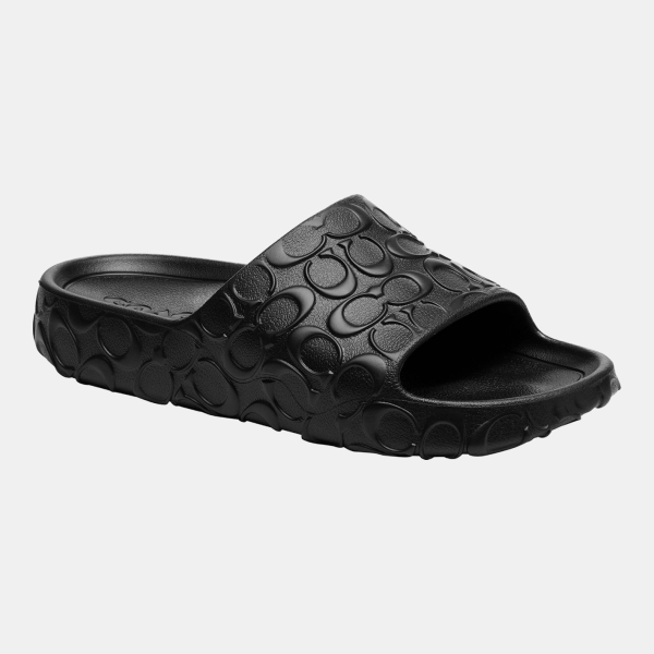 Coach Women's Bay  Slip-On Slides - Black