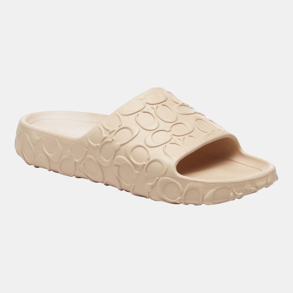 Coach Women's Bay  Slip-On Slides - Ivory