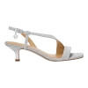 Michael Kors Women's Jaida Kitten Dress Sandals - Silver Metallic - Image 3