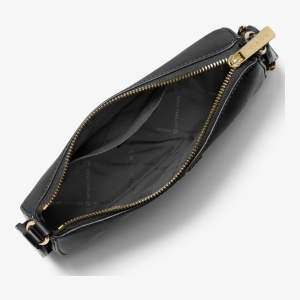 Michael Kors Outlet Jet Set Saffiano Leather Crossbody Bag with Case for Apple Airpods Pro - Image 3