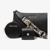 Michael Kors Outlet Jet Set Saffiano Leather Crossbody Bag with Case for Apple Airpods Pro - Image 5