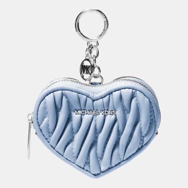 Michael Kors Outlet Jet Set Travel Matelassé Heart Coin Pouch