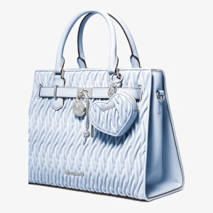 Michael Kors Outlet Jet Set Travel Matelassé Heart Coin Pouch - Image 4