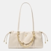 Michael Kors Outlet Matilda Small Cinched Shoulder Bag - LT CREAM