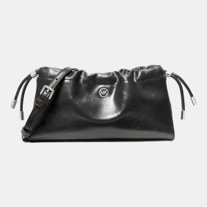 Michael Kors Outlet Matilda Small Cinched Crossbody Bag - BLACK
