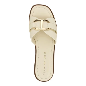Tommy Hilfiger Women's Terrai Flat Slide Sandals - Chic Cream - Image 5