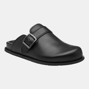 Coach Men's Slip-On Leather Clogs