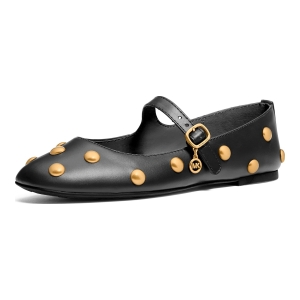 Michael Kors Women's Nellie Flex Mary Jane Flats - Black Leather - Image 5