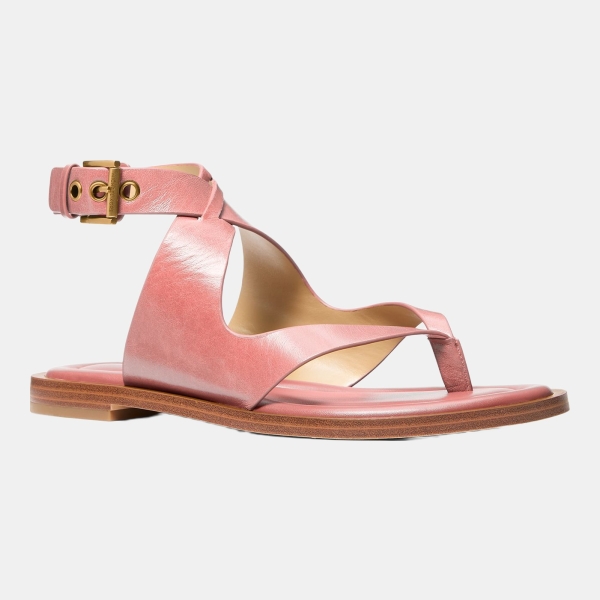 Michael Kors Women's Irene Flat Thong Sandals - Primrose Suede