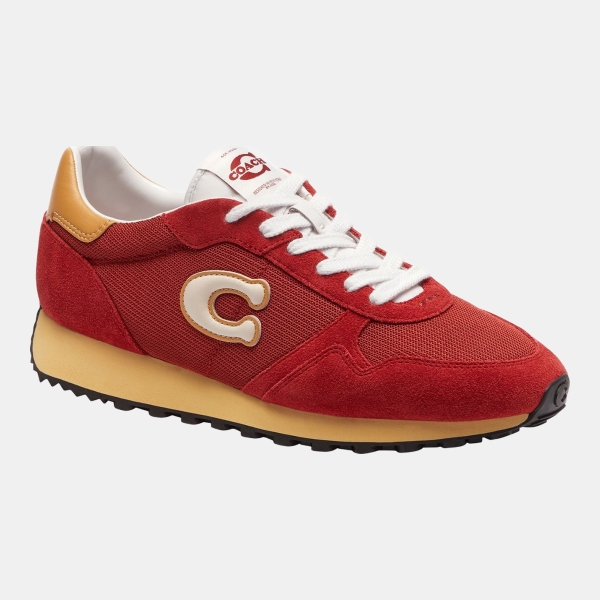 Coach Women's Retro Essential Lace-Up Runner Sneakers - Poppy