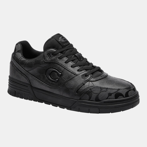 Coach Men's Signature Coated Canvas Lace-Up Shoes
