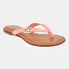 Tommy Hilfiger Women's Leile Flat Thong Sandals - Medium Pink