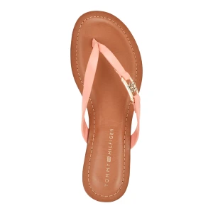 Tommy Hilfiger Women's Leile Flat Thong Sandals - Medium Pink - Image 5