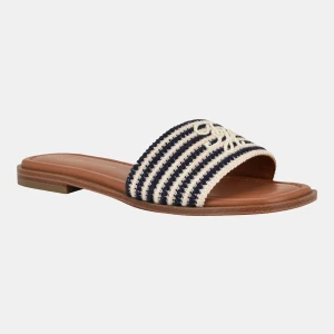Tommy Hilfiger Women's Temira Flat Slide Sandals - Dark Blue