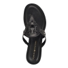 Tommy Hilfiger Women's Lerriz Logo Flat Thong Slide Sandals  - Black - Image 5