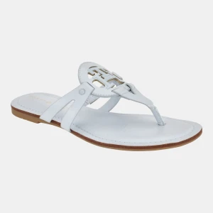 Tommy Hilfiger Women's Lerriz Logo Flat Thong Slide Sandals - Breezy Blue