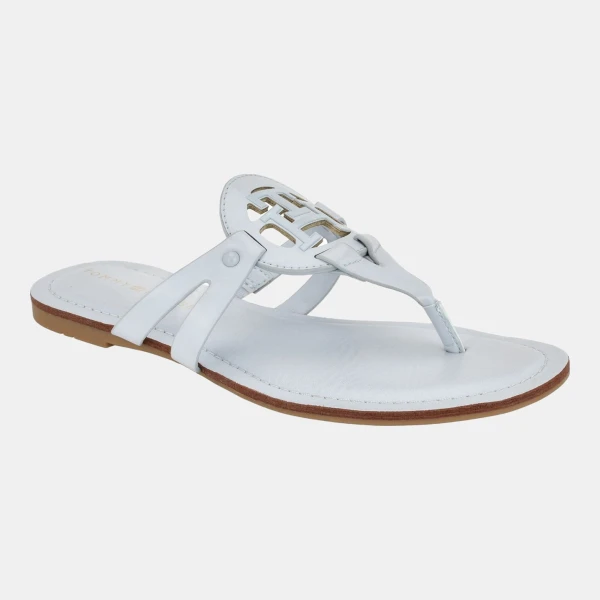 Tommy Hilfiger Women's Lerriz Logo Flat Thong Slide Sandals - Breezy Blue