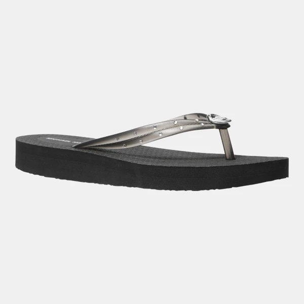 Michael Kors Women's Posie Flip-Flop Sandals - Black Logo
